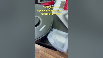 Roborock Q7 max Replace the filter, the red roller the spinning brush and clean all sensors etc