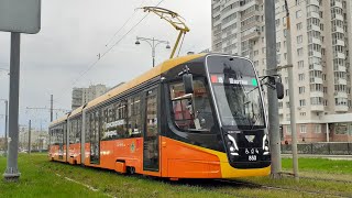 Трамвай 71 639 "Кастор" в Екатеринбурге