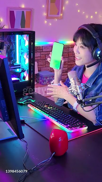 Asian girl have live stream - HD stock video