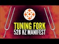 This healing frequency is for miracles 528 hz tuning fork