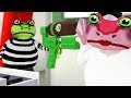 CRIMINAL FROG ROBS COFFEE SHOP! - Amazing Frog - Part 114 | Pungence