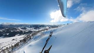 Voss Hangur East, 15.3.2023, Front Start, 1226, Ozone Enzo 3, Paragliding, Soaring, Norge Norway