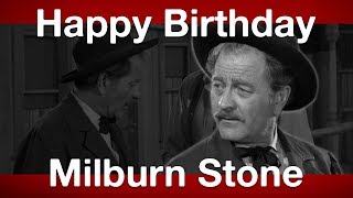 Celebrity Happy Birthday, Milburn Stone! Profile