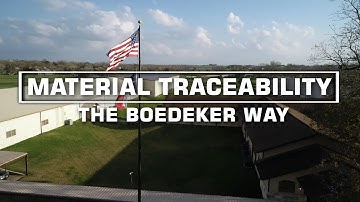 Plastic & Composite Material Traceability the Boedeker Way