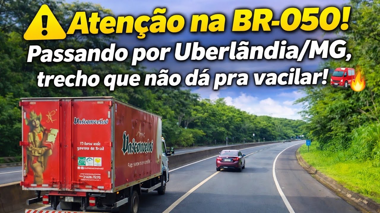 EP74/26 #UBERLÂNDIA TRIÂNGULO MINEIRO #BR050 TRECHO QUE EXIGE MUITA ATENÇÃO 