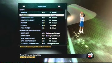 NBA 2k11 my player: Creation