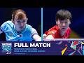 FULL MATCH | Hina Hayata vs Wang Manyu | WT - Final | #ITTFWorlds2026