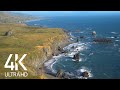 2 HOUR Soothing Ocean Sounds with Coastal Views - Nature Soundscapes for Relaxation, Reading, Sleep