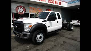 Used 2011 Ford F 550 Cab and Chassis For Sale