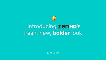 ZenHR Rebrand Reveal