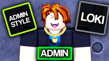 Pretending to be a NOOB with ADMIN in Blue Lock Rivals