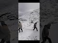 Snow in Thaba Tseka