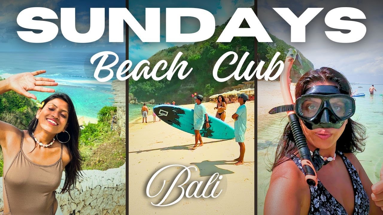 A Perfect Day at Sundays Beach Club | Uluwatu | Bali Vlog