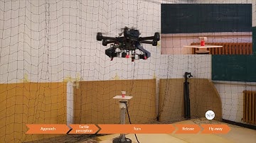 Impedance based force control for aerial robot peg-in-hole insertion tasks
