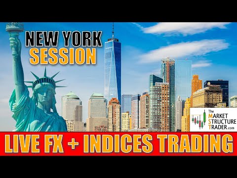 Trading Forex & Indices – New York Live Session, 4th August 2023