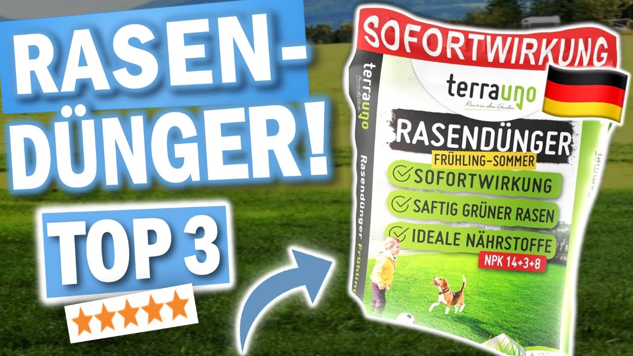 RASENDNGER kaufen: Top 3 Rasendnger 2026 im Vergleich!