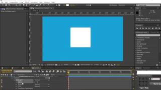 After Effects CS6 || Converting a Shape into a Bezier Path