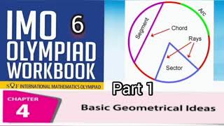 IMO Olympiad Chapter 4 - Basic Geometrical Ideas Part 1 for Class 6.