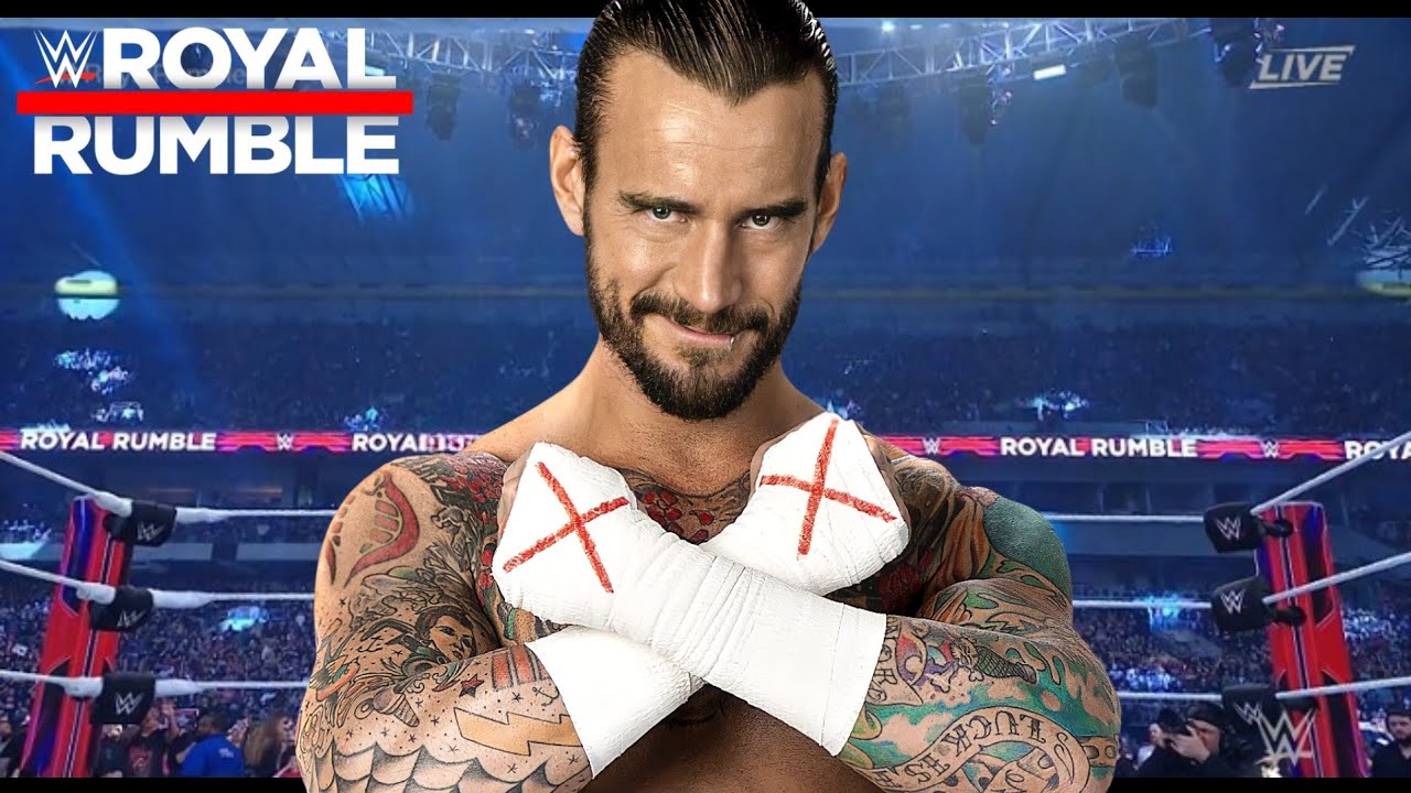 Cm Punk Winning Royal Rumble 2024 - YouTube