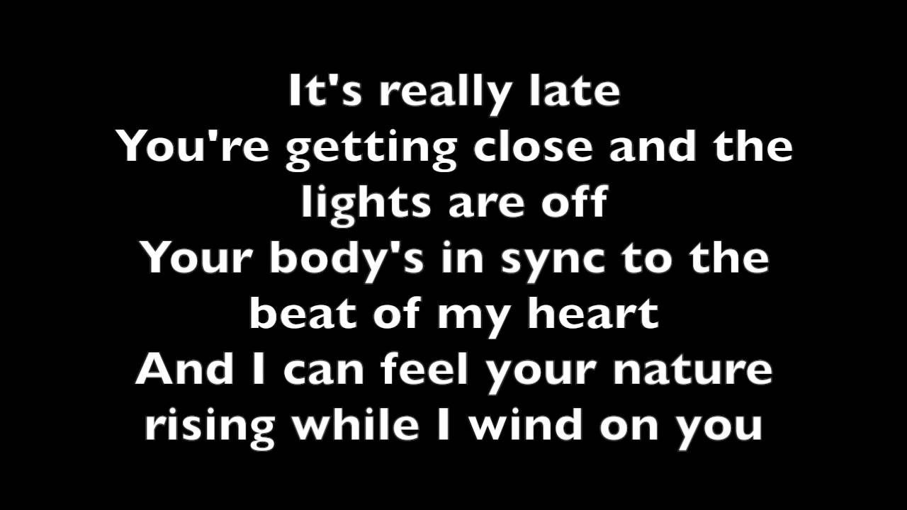 Ciara - Dance Like We're Making Love Lyrics - Youtube