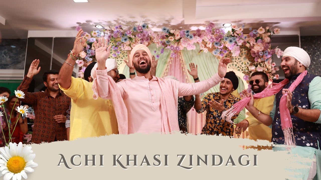 Achi Khasi Zindagi || Monica & Rajan's Wedding Dance Performance ...