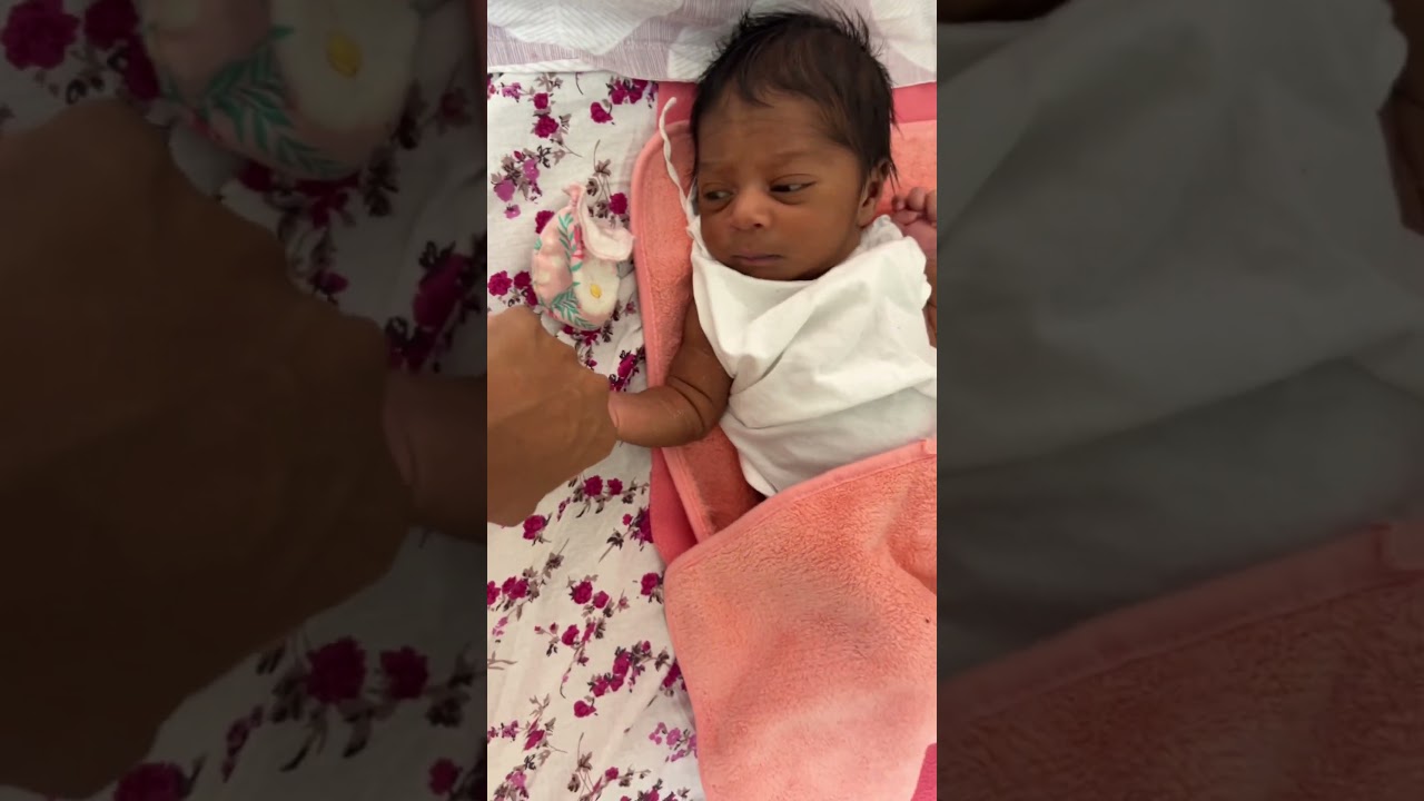 Show your baby new born vs now 