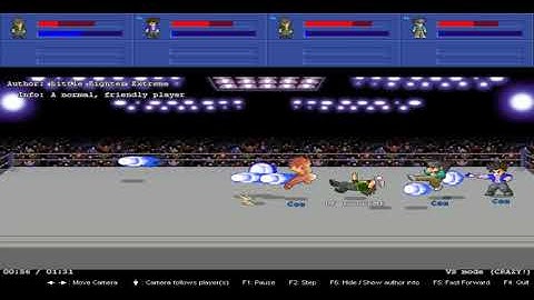 LF2 - Woody VS Davis, Dennis, Woody on HK Coliseum (CRAZY!!)