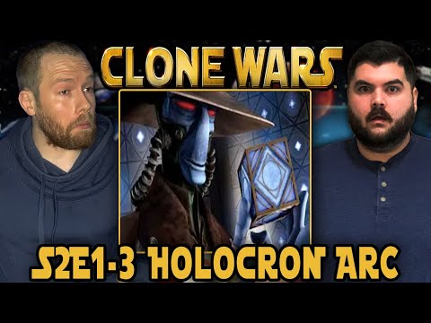 First Time Watching Star Wars: The Clone Wars - Holocron Arc | Season 2 Ep 1-3 | REACTION
