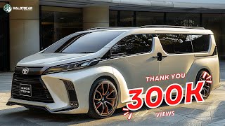 Представлена Toyota Hiace 2025 года — более современная модель!