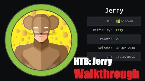 Jerry Walkthrough | HTB Retired | TJ NULL OSCP like Boxes | HackTheBox