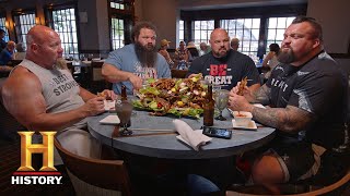 THE STRONGEST MEN IN HISTORY'S 10,000 CALORIE DIET | History image