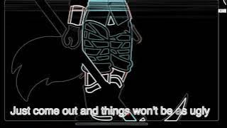 Upside down meme warning flashing lights and death