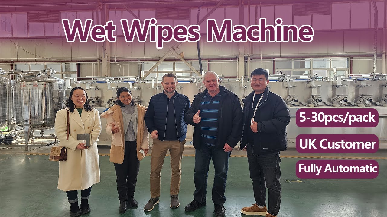 【UK Customer】For 5-30 Pcs Pack Wet Wipes Machine