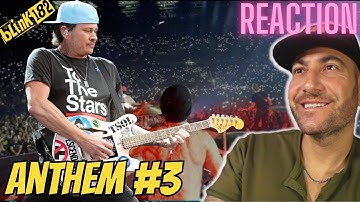 First Time Hearing | blink-182 - ANTHEM PART 3 (Live Performance Video) - REACTION
