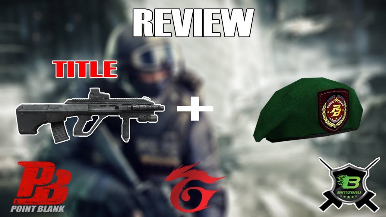 REVIEW TITLE AUG + BARET HIJAU - Point Blank Garena Indonesia - YouTube