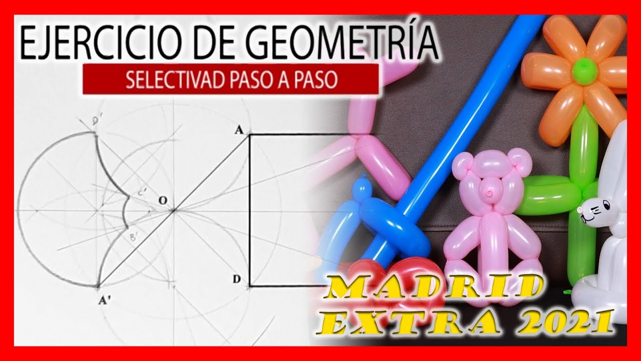 B1 ☠️ INVERSIÓN de una figura | EVAU dibujo técnico Madrid 2021 resuelto