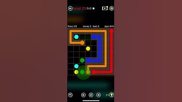 Flow Free - Manias - 8x8 Mania - Level 23