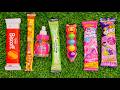 Satisfying video Candy Lollipop &amp; Choco beam  Unboxing 🍭🍭