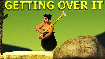 Watch ME RAGE !! Getting Over It with Bennett Foddy Gameplay Walkthrough Part 1 LIVE !