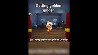 golden gingerr 🌟🌷 #dandysworldroblox #roblox #dandysworld #ginger #dw #bobette #christmas #cosmo