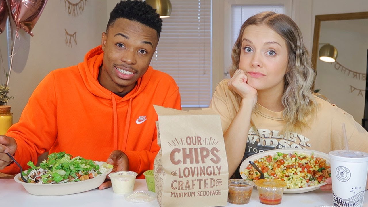 CHIPOTLE MUKBANG! finally opening up about a BIG secret...
