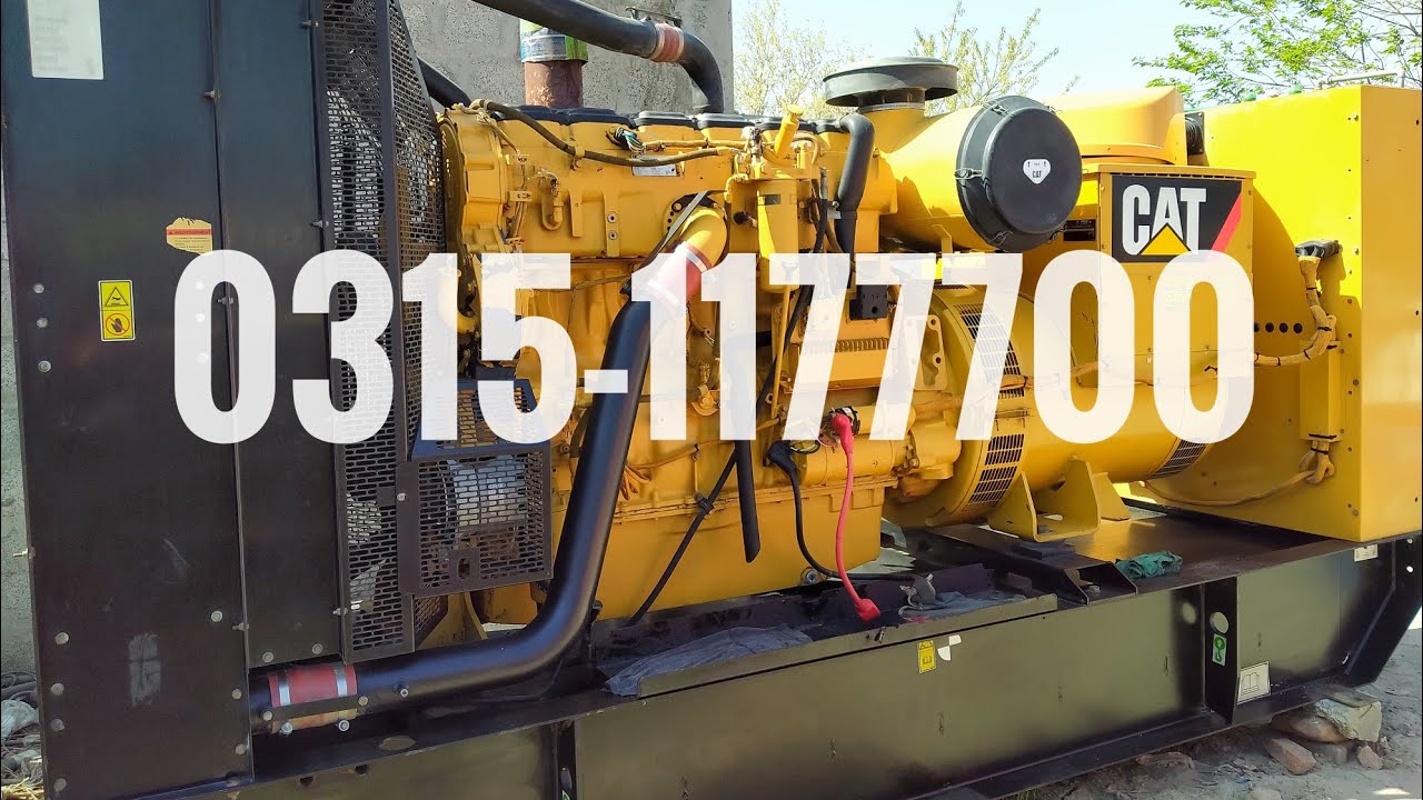 Diesel Generator C15 500kva Caterpillar for Sale Islamabad Pakistan