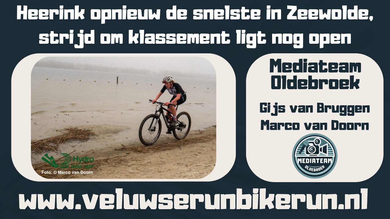 Mentale strijd voor Annemarie Rustenburg bij Run-Bike-Run Zeewolde