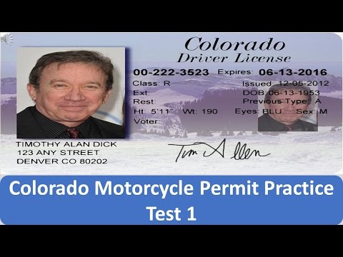 Vídeo: Como você consegue uma licença de motocicleta no Colorado?