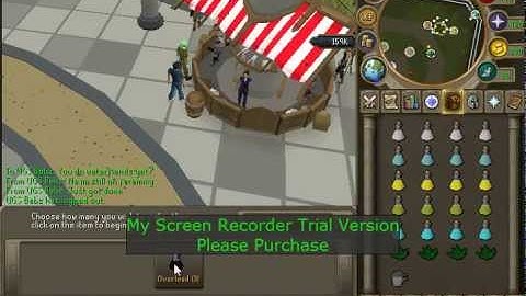 how to make overload potions on runescape