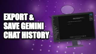 Gemini AI Chat Export – How to Export & Save Gemini Chat History 2026