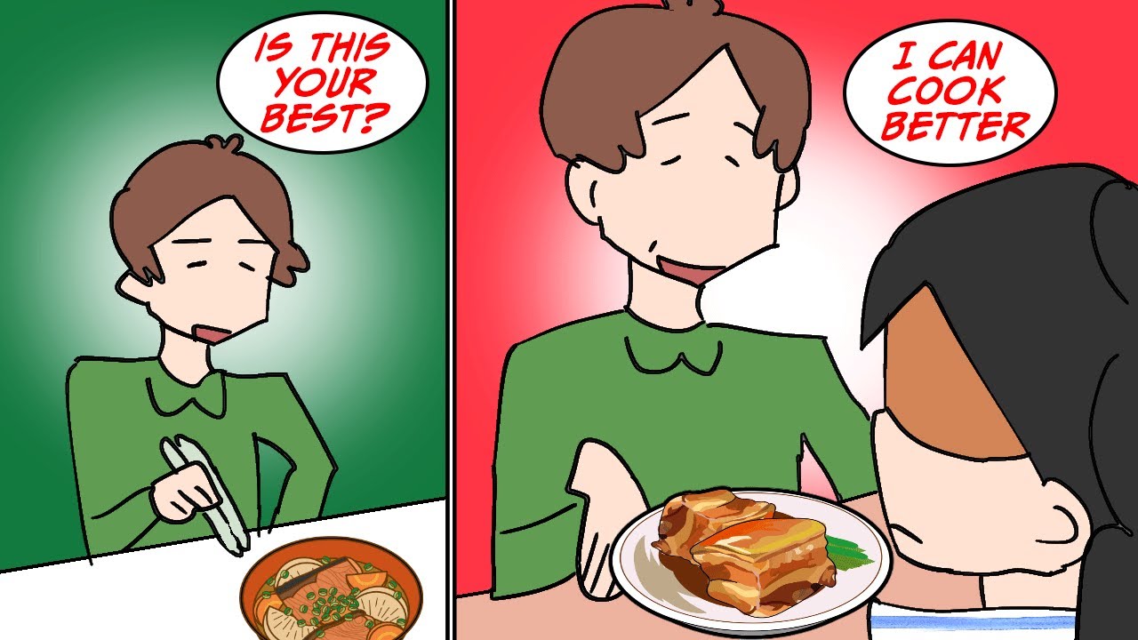 Here's what happened when my boyfriend judged my food... [Manga Dub]
