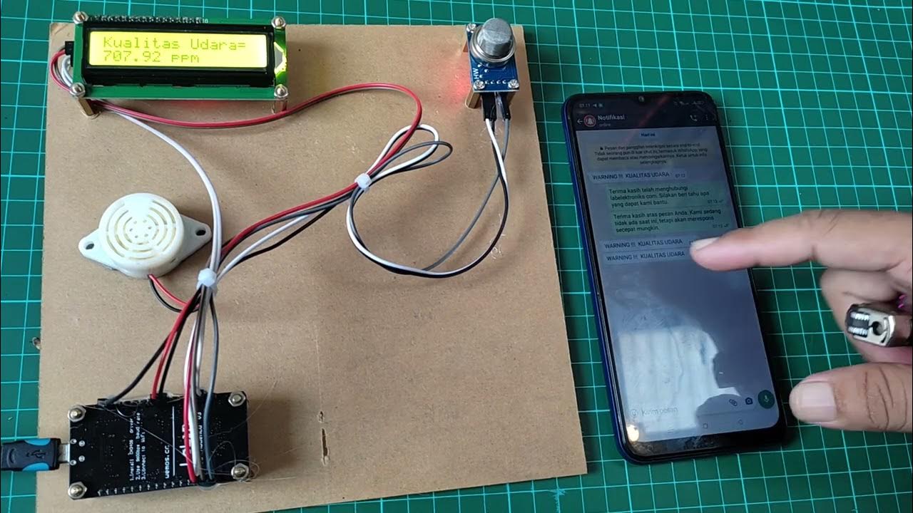 PROJECT #126 : MONITORING DAN NOTIFIKASI KUALITAS UDARA DENGAN NODEMCU ...