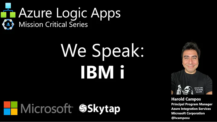 16-  Integrating Azure Logic Apps Workflows with IBM i Applications #mainframe #azure #ibmi #as400