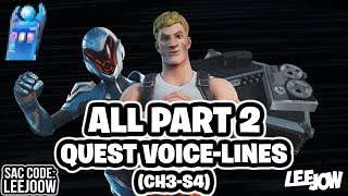 Fortnite - Paradise All Part 2 Quests Audio Log Dialogue Quest Voice-Lines Quest 18 To 30 Ch3-S4